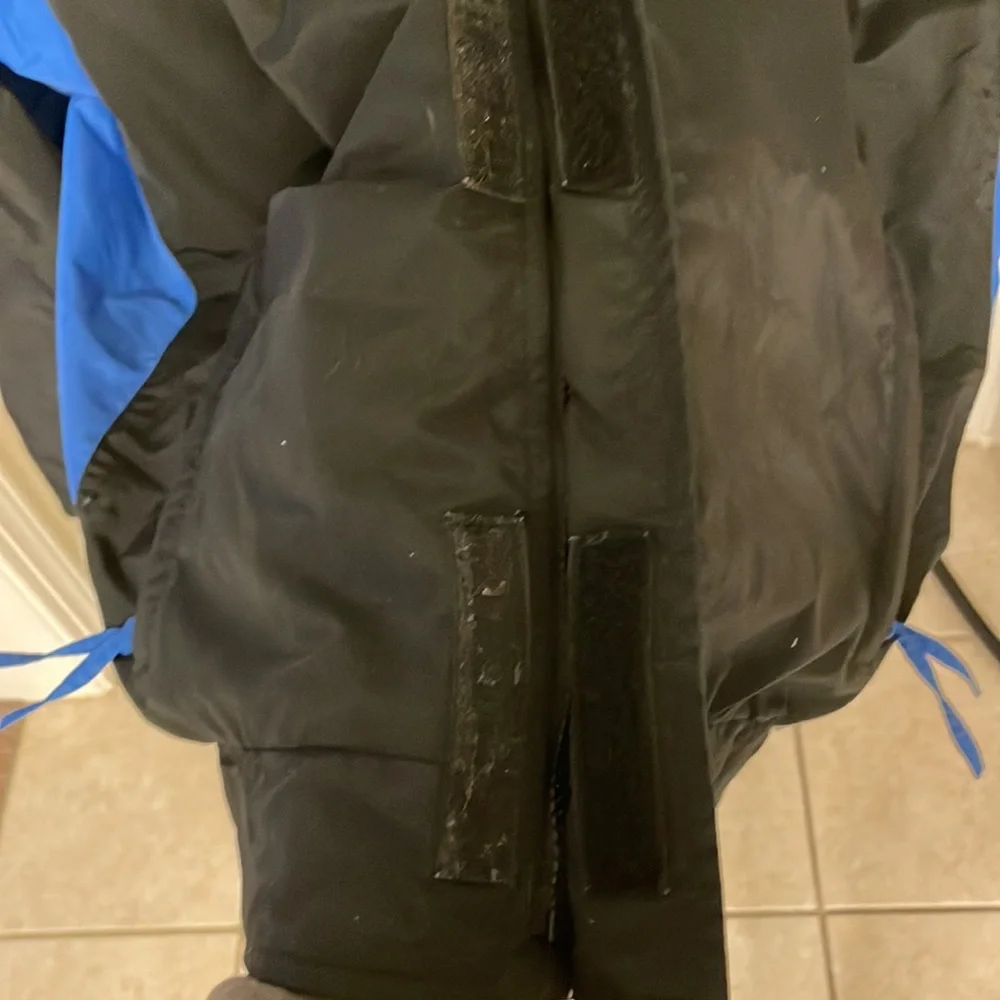 Men’s Columbia Black & Blue Performance Jacket - Picture 3 of 7